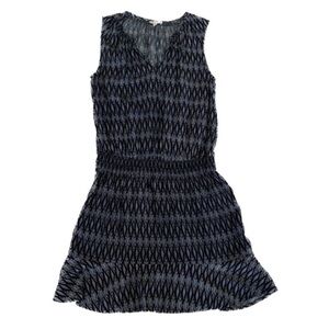 Today only!! Elegant Blue Patterned Dress Size XS